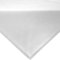 REDBEST Mitteldecke, Tischdecke Uni Seattle, 100% Baumwolle weiß Größe 100x100 cm - Robustes, glattes Gewebe, mit hochwertigem Kuvertsaum