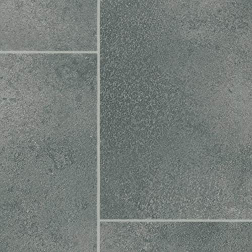 VC4413-Stone Effect Anti Slip Vinyl Flooring Home Office Kitchen Bedroom Bathroom High Quality Lino Modern Design 2M 3M 4M wide (2X1.5)