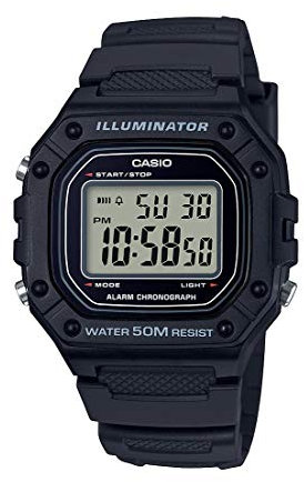 Casio Herren Digital Quarz Uhr W-218H-1AVCF