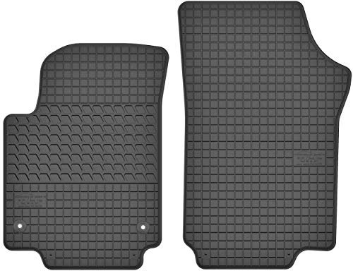 Motohobby Gummimatten Vorne Gummi Fußmatten Satz für Skoda Citigo/Seat MII/VW Volkswagen UP! (ab 2011) - 2-teilig - Passgenau