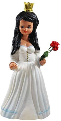 RAKSO Deko Figur Schneewittchen Gartenfigur stehend Märchenfigur H 40 cm