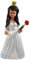 RAKSO Deko Figur Schneewittchen Gartenfigur stehend Märchenfigur H 40 cm