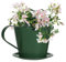 Dibor Garden Flower Plant Pot Metal Bucket Strawberry Herb Flower Planter Outdoor Flowerpot (BY41)