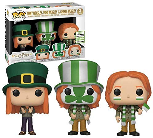 Funko Pop 3-Pack Harry Potter 37209 Fred George Ginny ECCC2019
