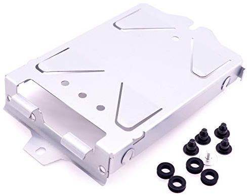 2.5 SATA Hard Drive Caddy HDD Tray Holder Bracket with Screws Replacement for PS4 PRO CUH-1200 CUH-7015B CUH-7000