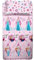Disney Frozen Bettwäsche-Set für Einzelbett, Rosa