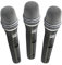 3x JTS TX-7 Dynamic Vocal Instrument Microphone inc Clip + XLR Cable