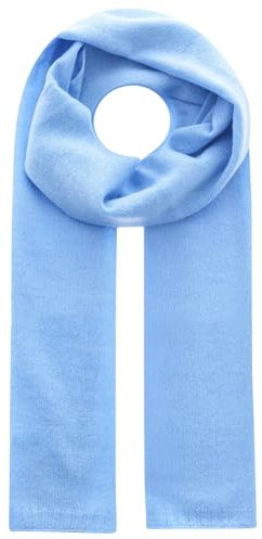 Zwillingsherz Schal aus 100% Kaschmir - Hochwertiger Strickschal Classic Uni Design Damen Frauen - XXL Hals-Tuch Damenschal Übergangsschal warm weich kuschelig - Strick-Waren Frühling Herbst Winter
