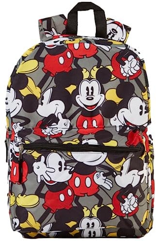 RALME Large Character School Backpacks for Kids or Adults, 16 inch, Mickey Mouse, 16 inch, Mickey Mouse