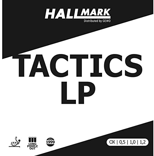 Hallmark Belag Tactics LP, rot, 1,2 mm