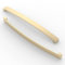 FURNIWARE 10 Pack Cabinet Handles, Hardware Drawer Pulls, Aluminum Kitchen Cabinet Door Handles Pull, Brass-256mm(10.1 Inch) Hole Center