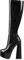 Only maker Stivali elasticizzati da donna con plateau, Pintura Nero, 43 EU