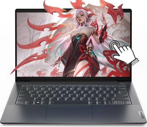 Lenovo Ideapad 5 14 pollici FHD touch display, 8 core AMD Ryzen 7 5700U, 8 GB DDR4 RAM, 512GB PCIe SSD, lettore di impronte digitali, KYB retroilluminato, WiFi 6, HDMI, USB-A e C, Win 11