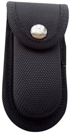 Folding Small Knife Pocket Nylon Pouch Knife Holder Holster Case Belt Loop Multi Tool Horizontal Carrying Knife Sheath Knife Sheath