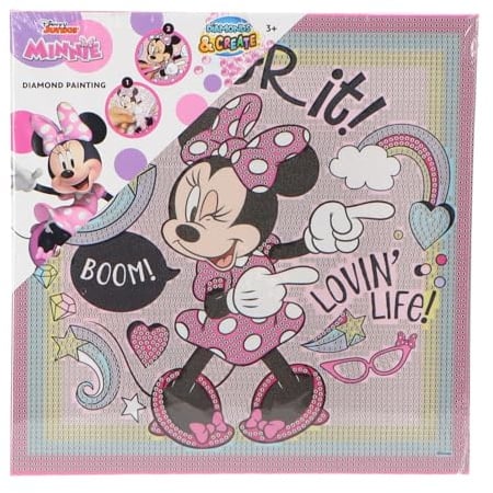 Minnie Mouse Diamond Painting - Schilderij
