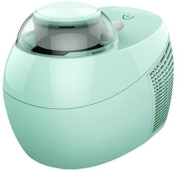 GRFIT Turbine a Glace 500 ML Mini Machine À Crème Glacée Maison Petite Maison Entièrement Automatique Crème Glacée Aux Fruits Machine À Crème Glacée for Enfants Sorbetière