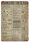 YYHMKBYY Knowledge Chess Rule Computer Programming Knowledge Retro Vintage Blechschild für Infografiken, Metallschild, Poster für Bar, Café, Schule，30 x 40 cm (12 x 16 Zoll)-11