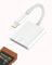 Adaptador de lector de tarjetas SD Lightning para iPhone 14 13 12 11 Pro Max Lector de tarjetas digital Cámara Digital Convertidor de tarjeta de memoria móvil Accesorio de memoria externa para Apple