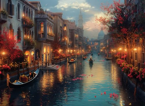 Anatolian Puzzle - Venedig Night / 1000 Teile Puzzle #1178