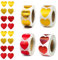 GTOTd Love Liebe Sticker Aufkleber (2000 Stück) Cute Love Merch fur Valentine's Day Decor, Labels Gift Pack Wrap, Geschenke Deko für Laptop Wasserflasche
