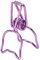 100 Stück Kreative Cartoon-Langschwanz-Miniklammern aus Metall mit Katzenmotiv, Geldscheinklammern, Büro-Notizbuchklammern (PURPLE)