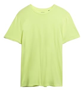 Superdry Herren Klassisches Essential T-Shirt Verwaschenes Dry Neon Gelb XXXL