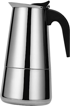 PAMINGONO Cafetera Espresso Inoxidable Portable y Ligera Cafetera De Para Cocina Capacidad Para y