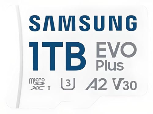 Micro-SD-Karte, 1 TB, MicroSD-Speicherkarte, Klasse 10, Micro-SD-Speicherkarten für Handy U3 tf, 1 TB MicroSD-Karten für Laptop, Smartphone, Drohne, Dashcam, Action-Kamera, microSDXC, High Speed plus