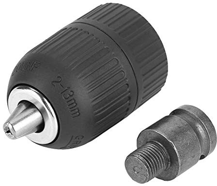 KIMISS Keystless Drill Chuck, 2-1 M, 1/2 -20Unf, Impact-Wrach Conversion Kit mit Chuck-Adapter
