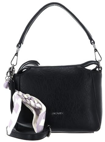 Picard Umhängetasche Handtasche Essenza Crossbody Bag Black schwarz
