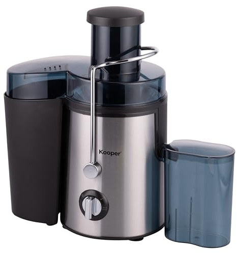 Centrifuga per frutta e verdura 800W, 2 velocità + funzione Pulse, Kooper