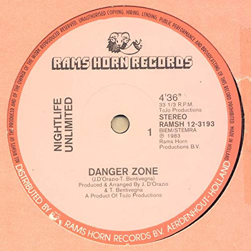 Nightlife Unlimited: Danger Zone [12 Maxi, Rams Horn RAMSH 12-3193]