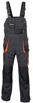 Terratrend Job robuste Latzhose in grau der Marke Terratrend, 52