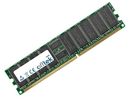 OFFTEK 2GB RAM Memory 184 Pin Dimm - 2.6V - DDR - PC3200 (400Mhz) - ECC Registered