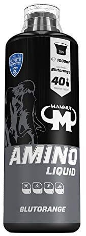 Mammut Nutrition Amino Liquid, 3 x 1L Flasche Aminosäuren Vorteilspack (3 Liter)
