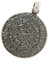 Phaistos Scheibe Silber Sterling 925 Gross 2side Mythical Greek Herren Damen Anhänger