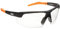 Klein Tools Schutzbrille, PSA-Schutzbrille mit halbem Rahmen und klarer Linse, kratzfest und beschlagfrei, 60159