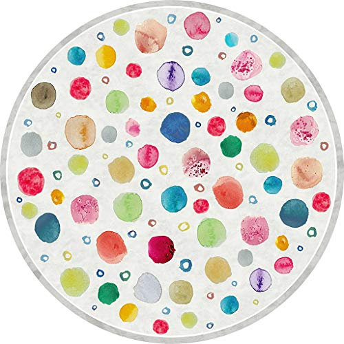 vilber, Vinylteppich. Dots DU-20. Runden. Durchmesser 65 cm