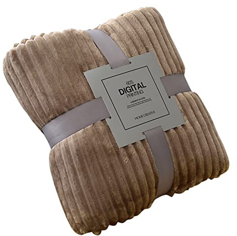 wojonifuiliy Kuscheldecke Flauschig Kuscheldecken Bunt, Microfaser Schlafdecke und Haltedecke,Weich und Flauschig TV Decke, geeignet für Sofa, Sofas, Bett, 100X70cm (F)
