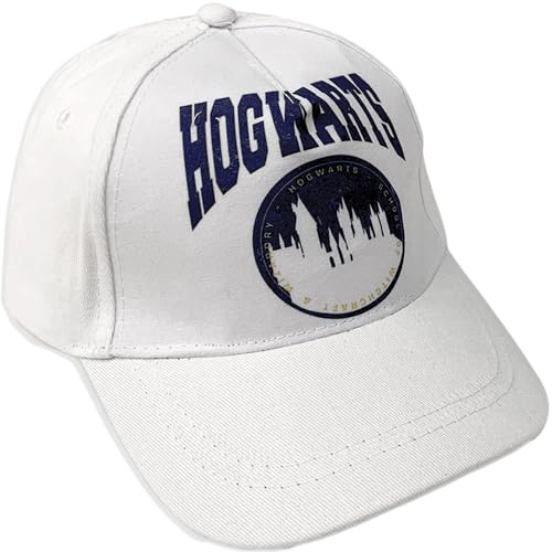 HARRY POTTER Sombrero de Verano para niños (6/8 Jahre, Blanco)