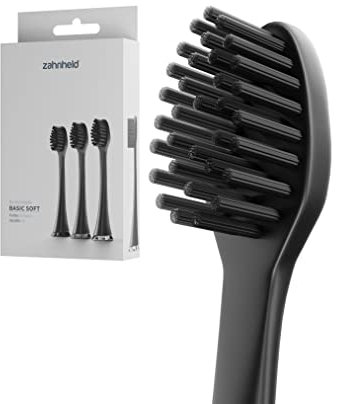 Zahnheld® Bürstenkopf Basic Soft | Ersatzbürsten in Papierverpackung | Weiche Wechselköpfe Für Gero Schallzahnbürste | Effektive Reinigung…