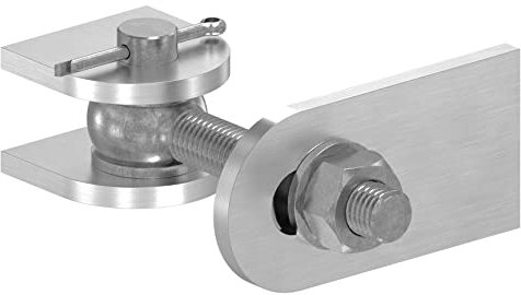 STEINBACHER© | Edelstahl Torband 180° verstellbar, Gewinde M16, V2A