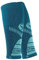 STARK SOUL 2 Paar Waden Kompressionsstrümpfe ohne Fuss für Damen und Herren, Sport Wadenstulpen, Wadenbandage, Beinlinge, Petrol, Gr. L