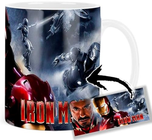 Iron Man Robert Downey Jr Tony Stark A Tasse Keramikbecher Mug