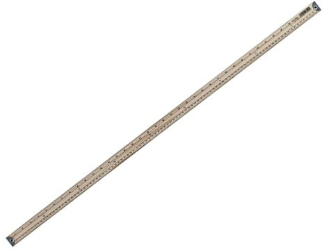 Dickly Meter Sticks Lineal Nähen Lineal Holz Schneider Werkzeug Messen für Schule Unterricht Nähen Büro