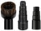 GAOHOU Vacuum Cleaner Hose Adapter Hosehair Bristle Dust Brush Accessory Set for Hoover Power Sweeper