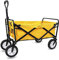 CCYENG Zusammenklappbarer Gartenwagen für den Außenbereich, Park, Picknick, Campingwagen für den Außenbereich, Garten, Strand, Park, Einkaufen, Festival, Camping, Gar