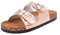 QUEEN HELENA Ciabatte con Fibbia con Zeppa Donna R244 (Rose Gold, Sistema Taglie Calzature EU, Adulto, Donna, Numero, Media, 41)