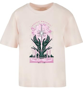 Miss Tee Damen Shine Bright Tee pink, M