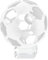 BCOATH Transparentes Kristallfußball- Mit Stand Souvenir Für Fußball-Events Geburtstagsfeiern Und Themenpartys Kreative Deko-Idee Für Erwachsene